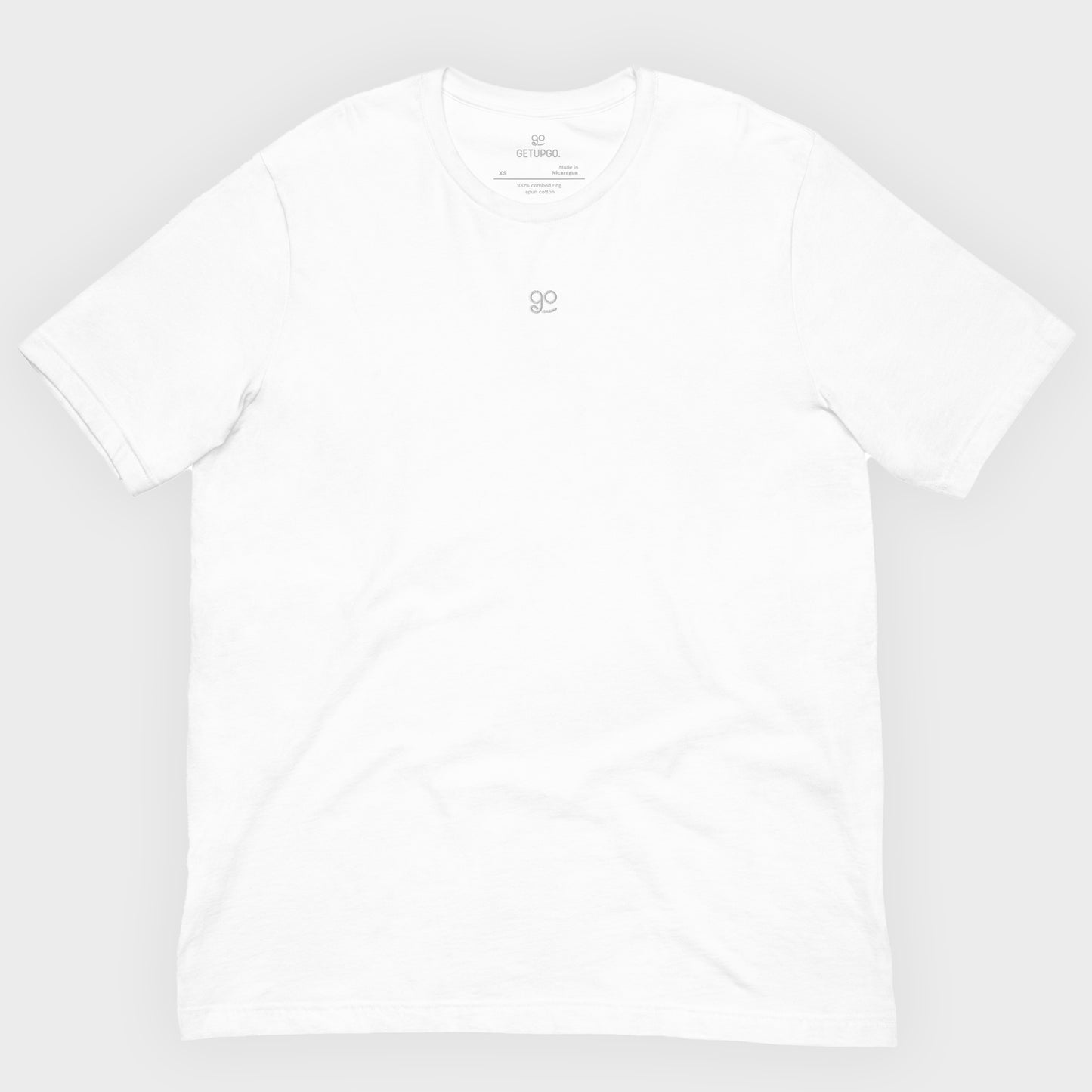 GetUpGo Be More. Do More. T-shirt in White