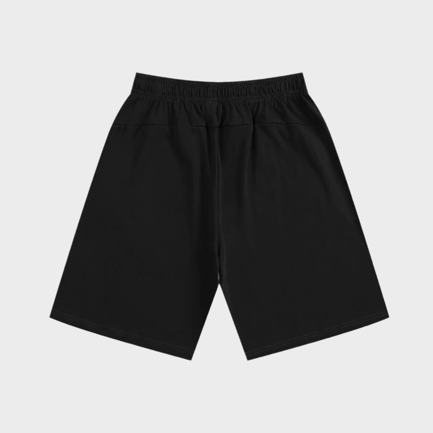 GetUpGo Essential Heavyweight Cotton Shorts in Black