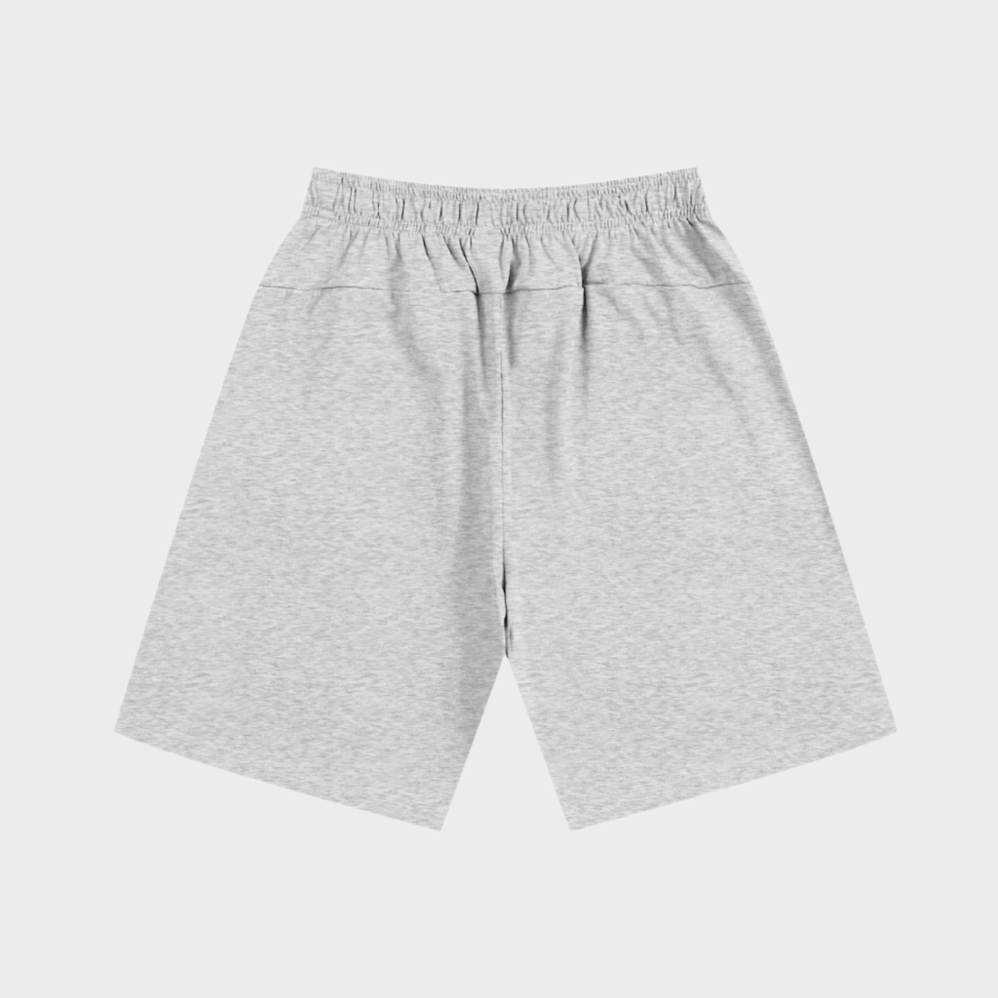 GetUpGo Essential Heavyweight Cotton Shorts in Grey