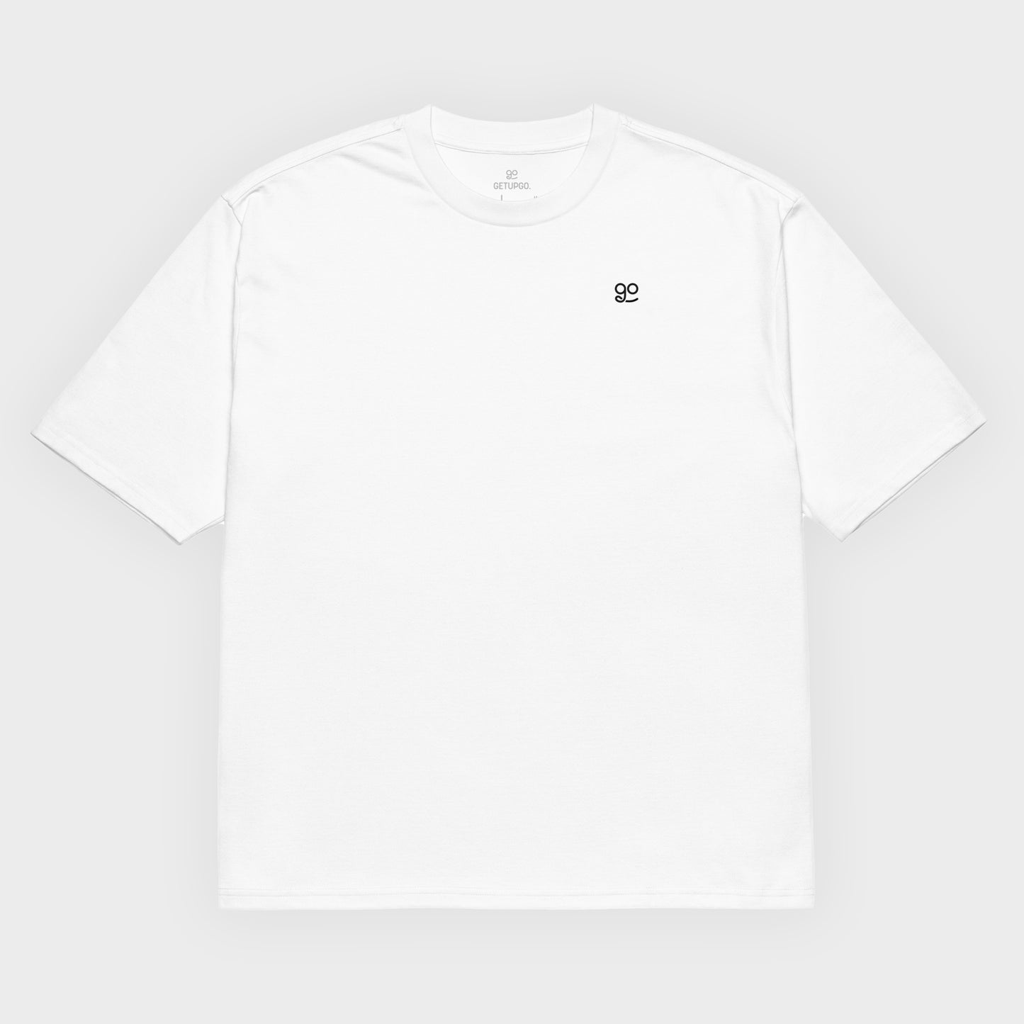 GetUpGo The Original DADLETE Oversized T-shirt in White