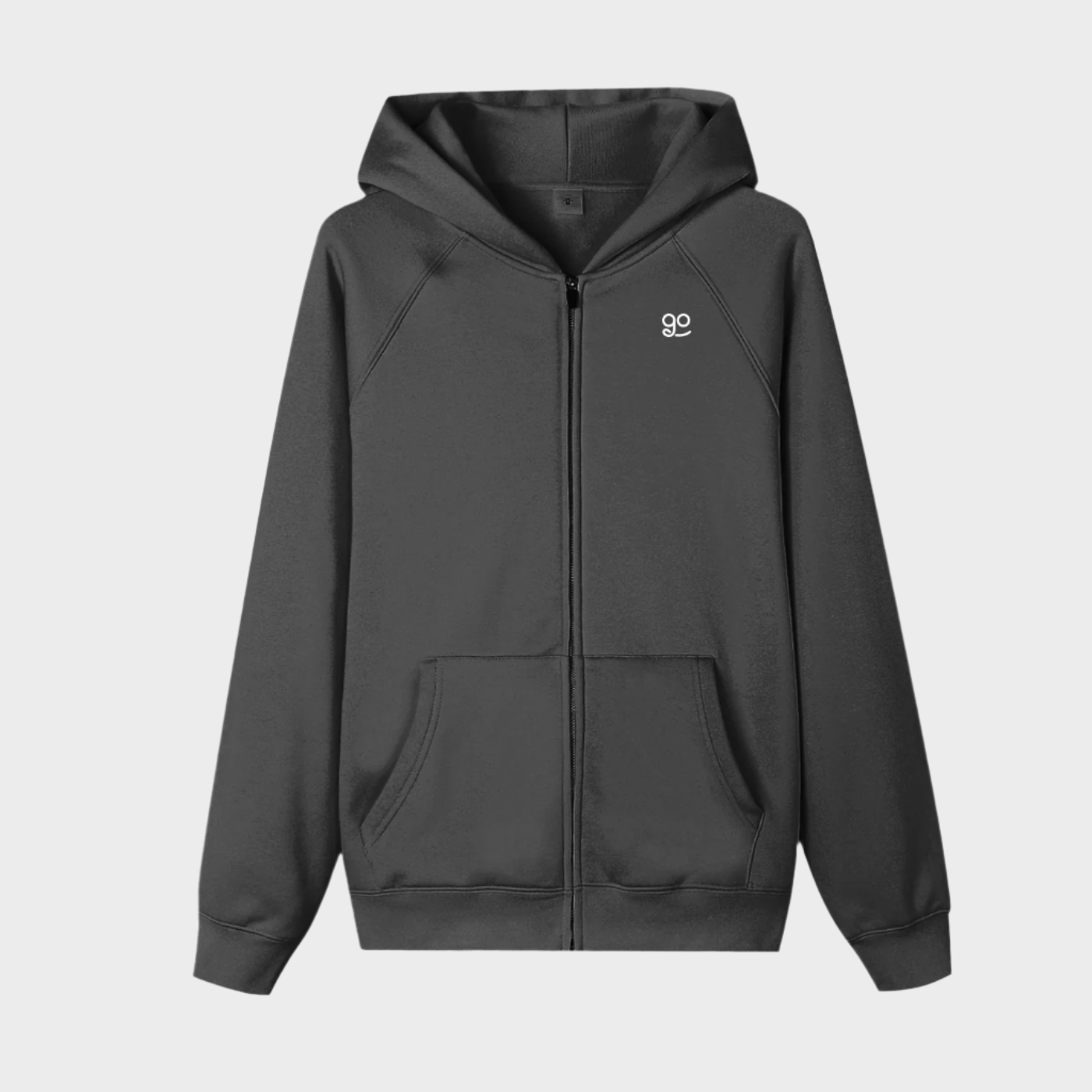 GetUpGo Zip-up Hoodie in Black