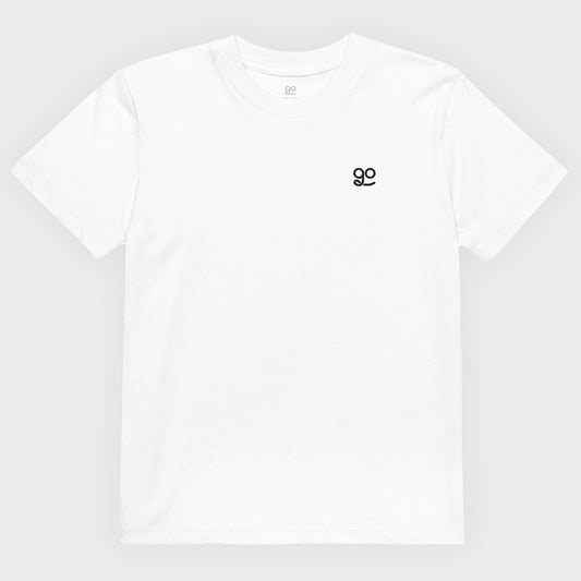 GetUpGo Kids T-Shirt in White