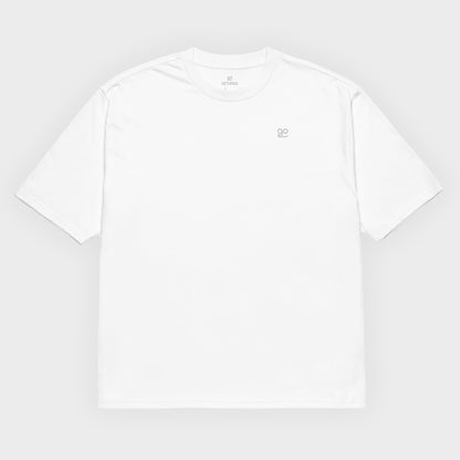 GetUpGo The Original DADLETE Oversized T-shirt in White/Faded