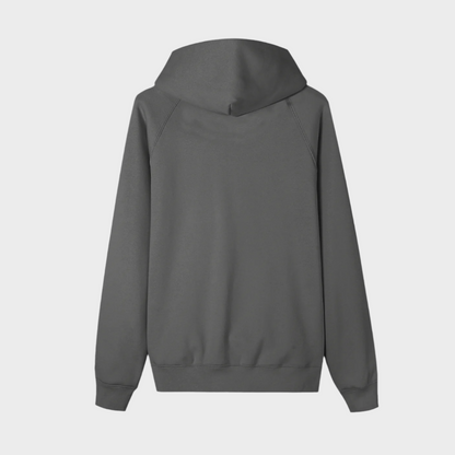 GetUpGo Zip-up Hoodie in Cement Grey